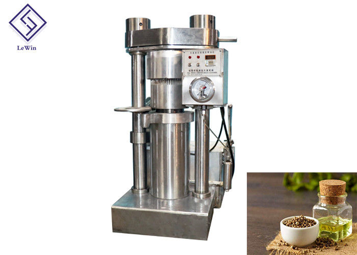 Seed Extracting Industrial Oil Press Machine Automatic Control With Adjust Temperature