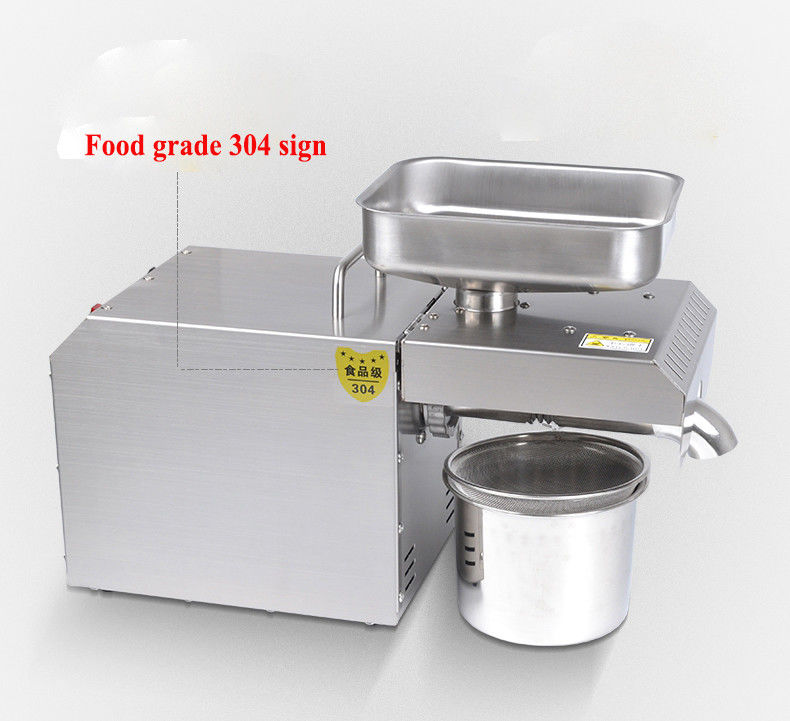 Portable Home Oil Press Machine Sesame Oil Processing Machine With High Oil Rate