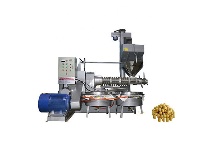 Edible Screw Oil Press Machine 2.2kw Power 60 - 100 R/Min Squeezer Speed