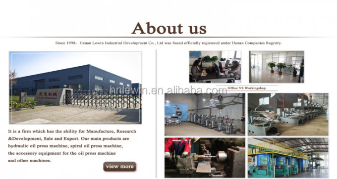 Dispositivo freddo dell'estrattore dell'olio della stampa di olio di uso della casa SUS304 10