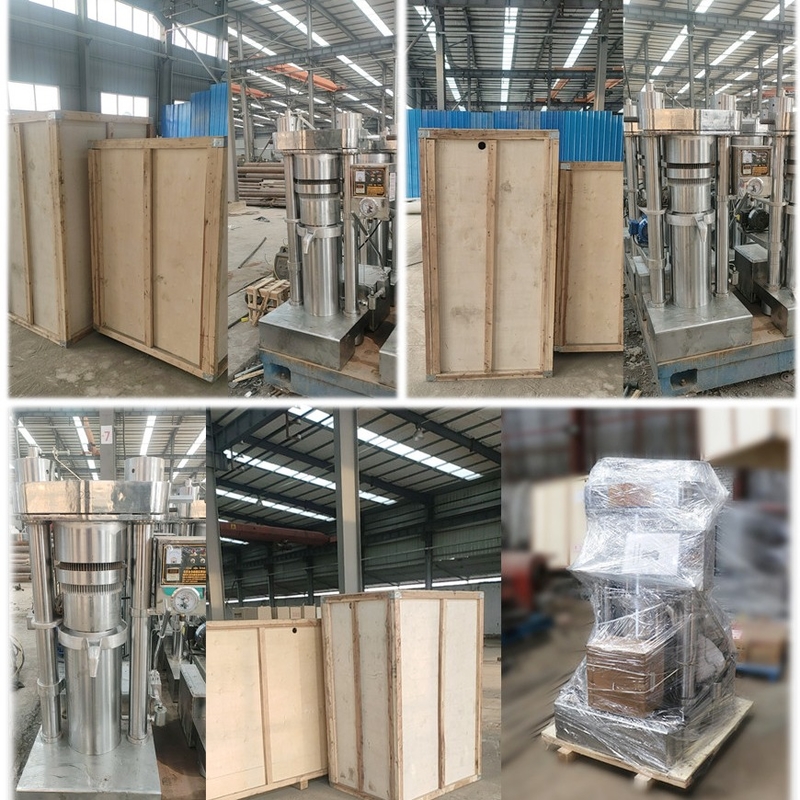 1.1KW Facile utilizzo Pressa idraulica per olio di sesamo macchina per l'olio di oliva 6YY-185 attrezzature per la lavorazione dell'olio di avocado