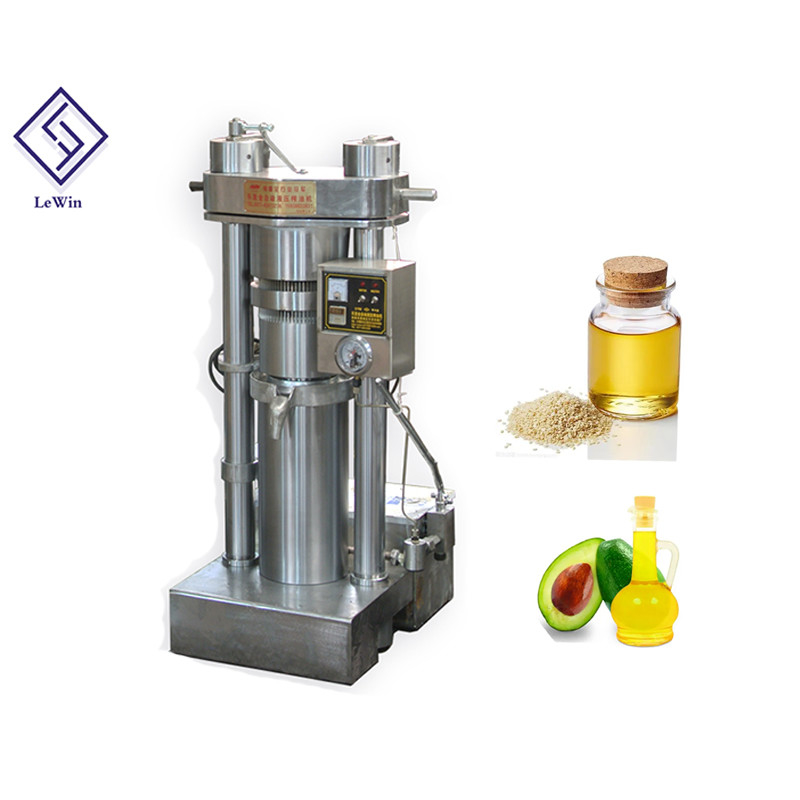Poteri ad alta pressione 2.2kw/1.1kw 670 * 950 * 1460mm della macchina della stampa di olio idraulico dell'avocado
