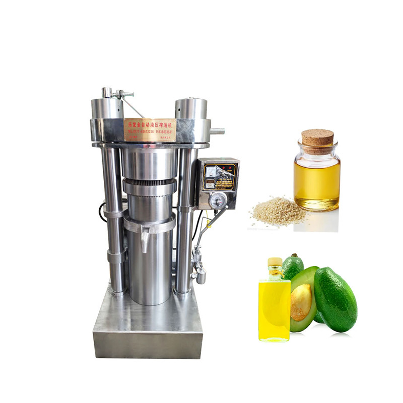 Mini tipo macchinario freddo di fresatura dell'olio di avocado della macchina della stampa di olio idraulico