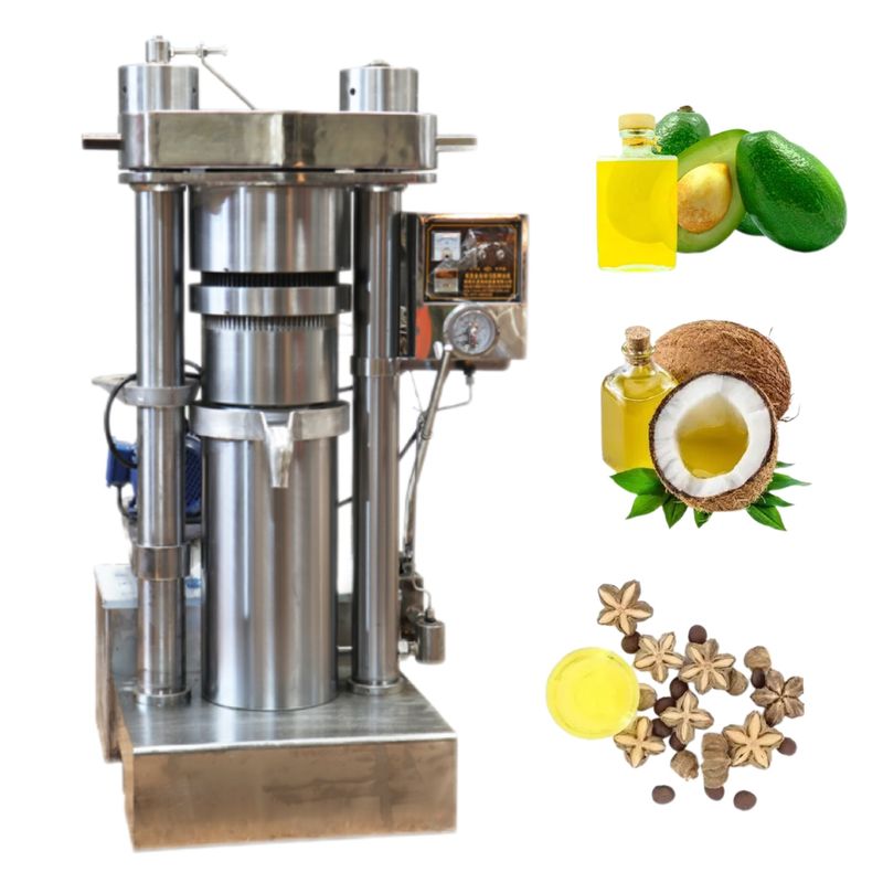 Macchina fredda dell'espulsore dell'olio idraulico dell'estrattore dell'olio della stampa di pressione di esercizio di 60 Mpa