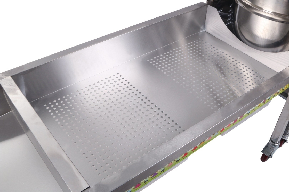 macchina per fare i popcorn portatile del cereale di forma della palla della macchina del popcorn del bollitore con il miscelatore automatico